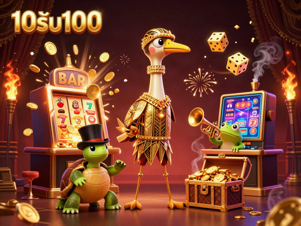 สล็อตแมชชีนแตกทันทีที่ 10รับ100 ให้โบนัสพิเศษในบรรยากาศของคาสิโนออนไลน์