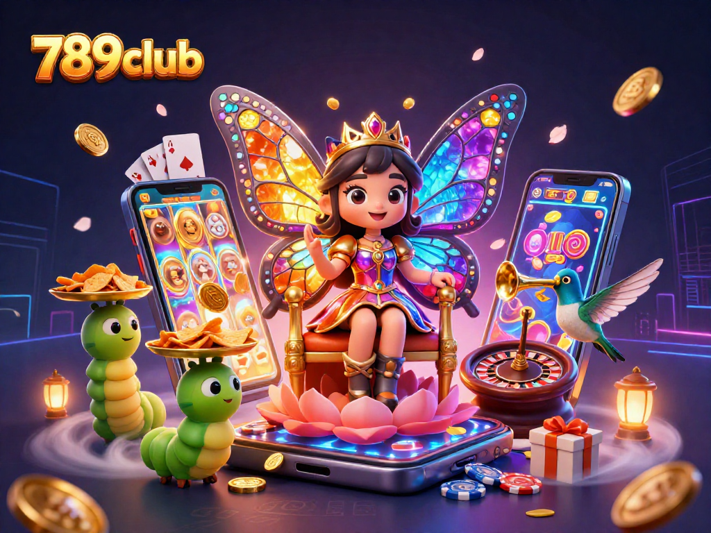 Experience vibrant gaming excitement at 789club with immersive casino elements.
