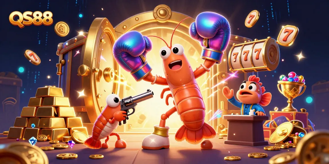 Engage with QS88's thrilling casino experience featuring dynamic treasure elements and vibrant gameplay.