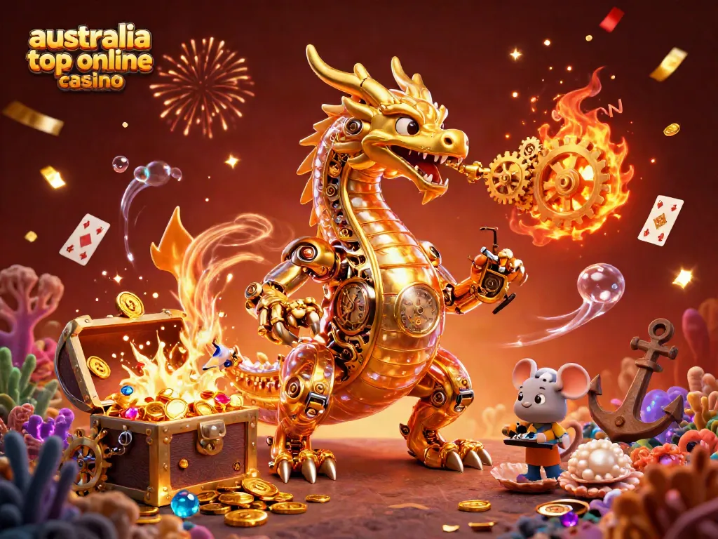 Experience the thrill of the australia top online casino with dynamic gaming elements and vibrant illustrations.