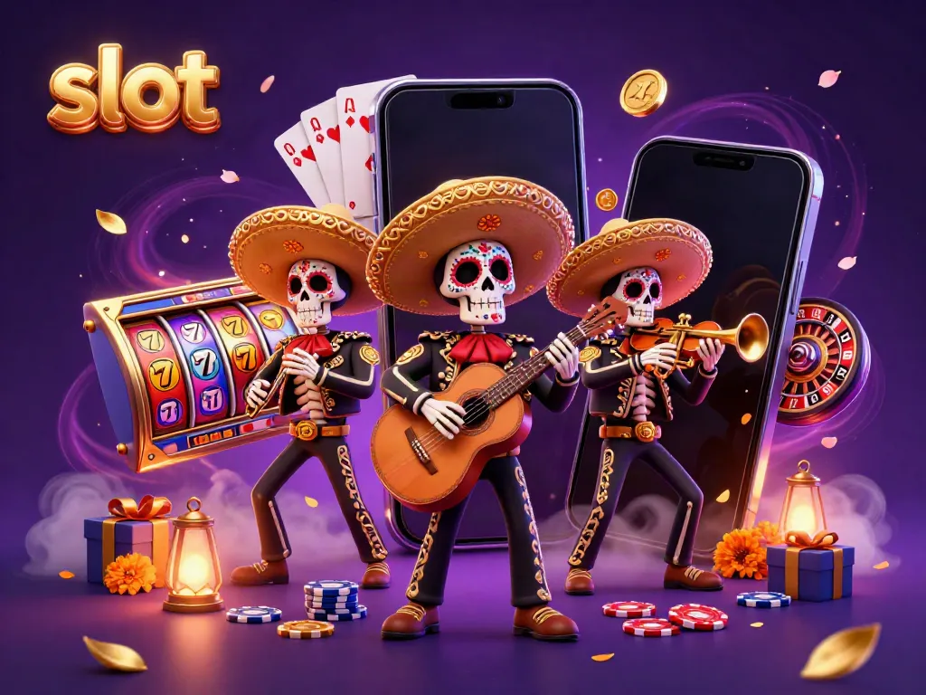 Engage with the slot game world through vibrant mariachi characters and dynamic gaming elements.