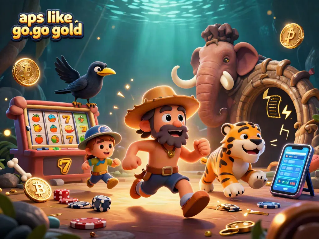 Play exciting games like Go Go Gold with vibrant casino characters and dynamic elements.