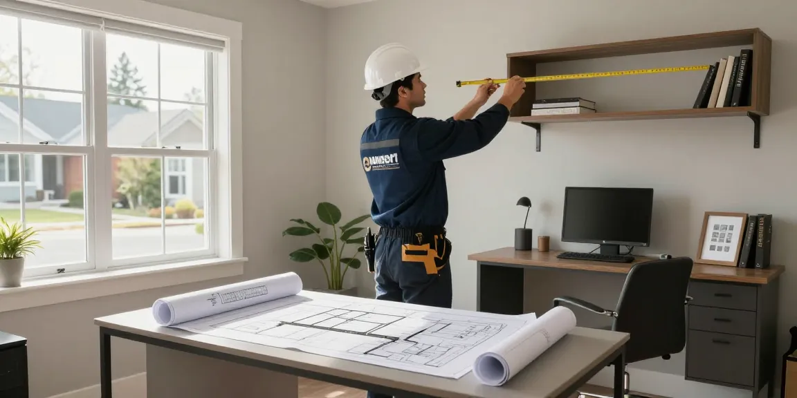 Home office design build by trusted local contractor in Seattle, skilled and professional service.