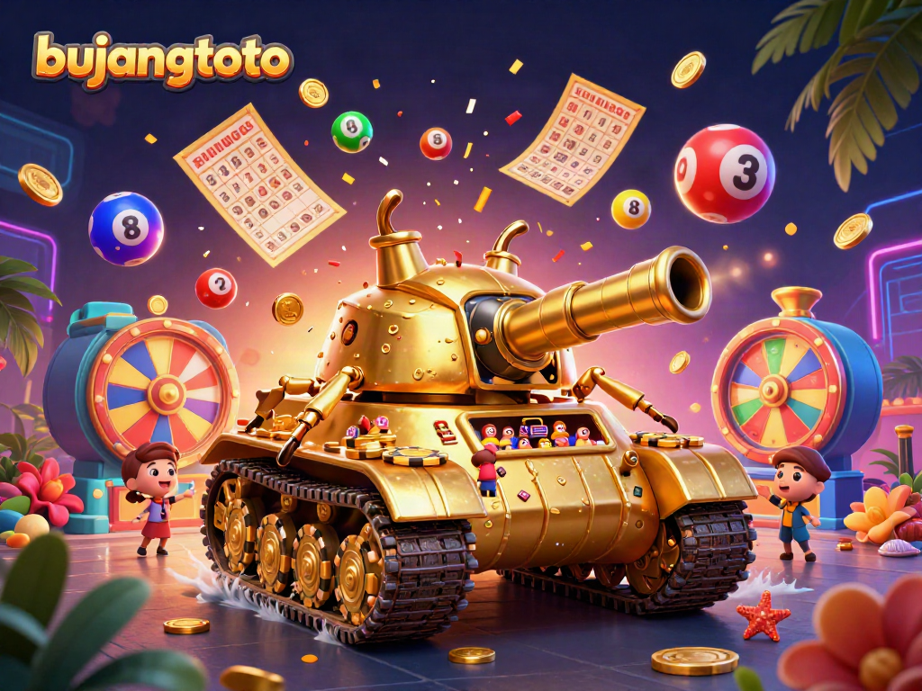 Experience the captivating bujangtoto gaming adventure with vibrant casino elements and playful characters.