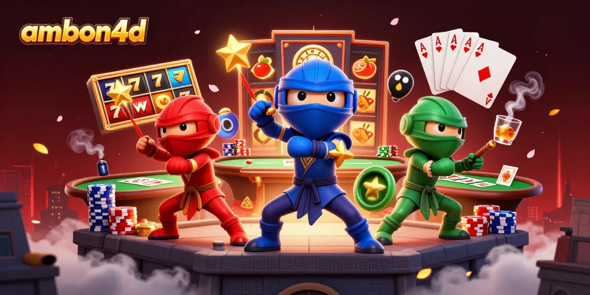 Experience thrilling wins with ambon4d's advanced slots and jackpots in a vibrant casino scene.