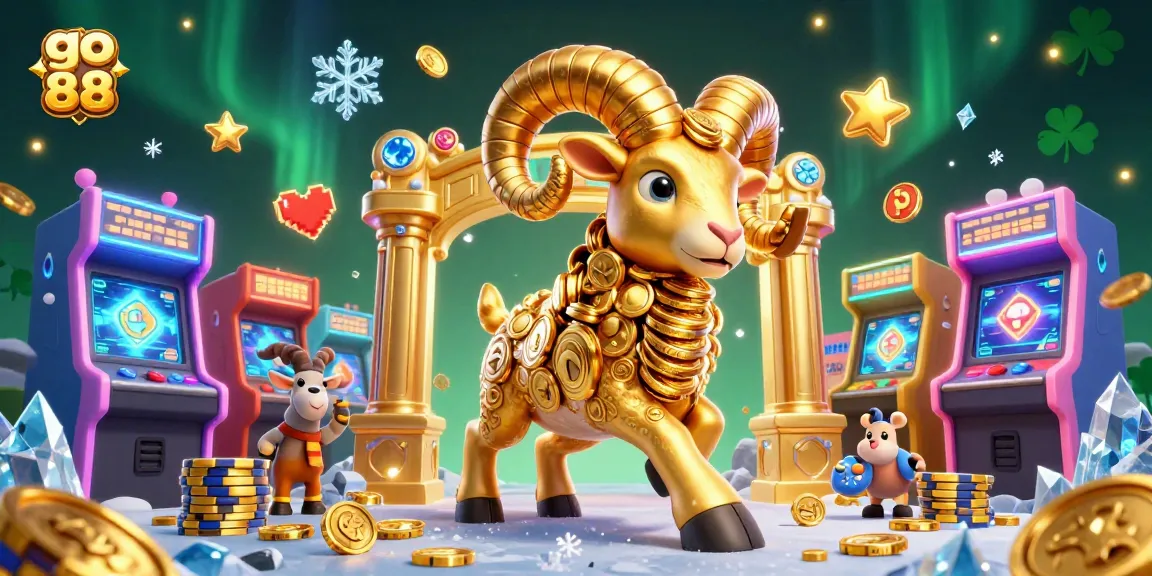 Experience the thrill of go 88 with vibrant characters and interactive casino elements in a dynamic scene.