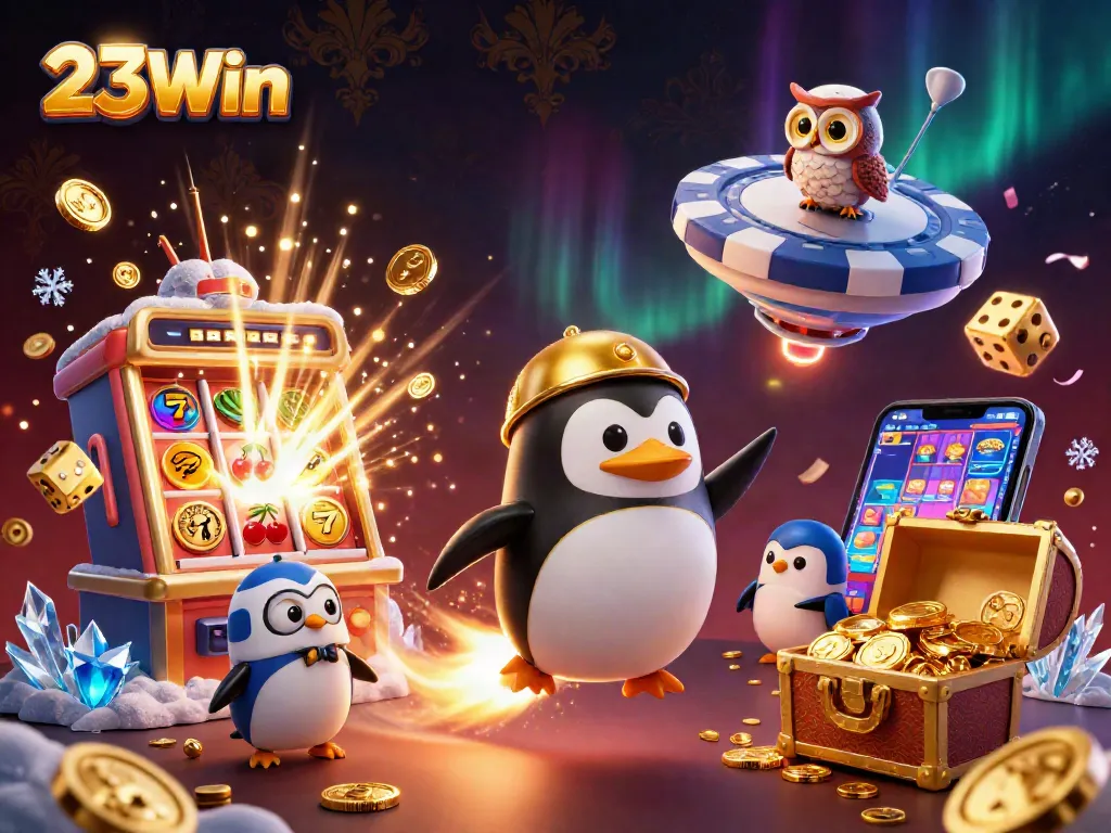 Experience thrilling gaming at 23Win with vibrant casino action and golden rewards.