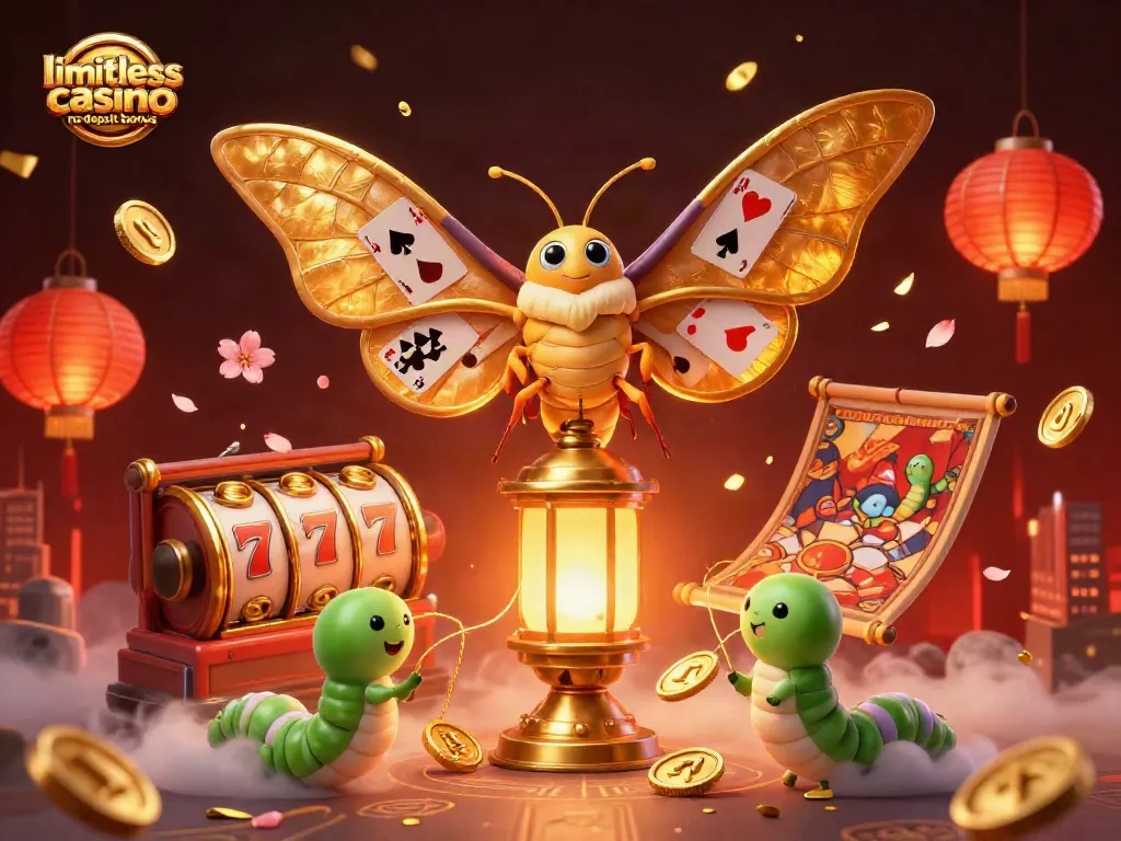 Engage with limitless casino no deposit bonus through exciting casino-themed visuals showcasing vibrant 3D elements and dynamic action.