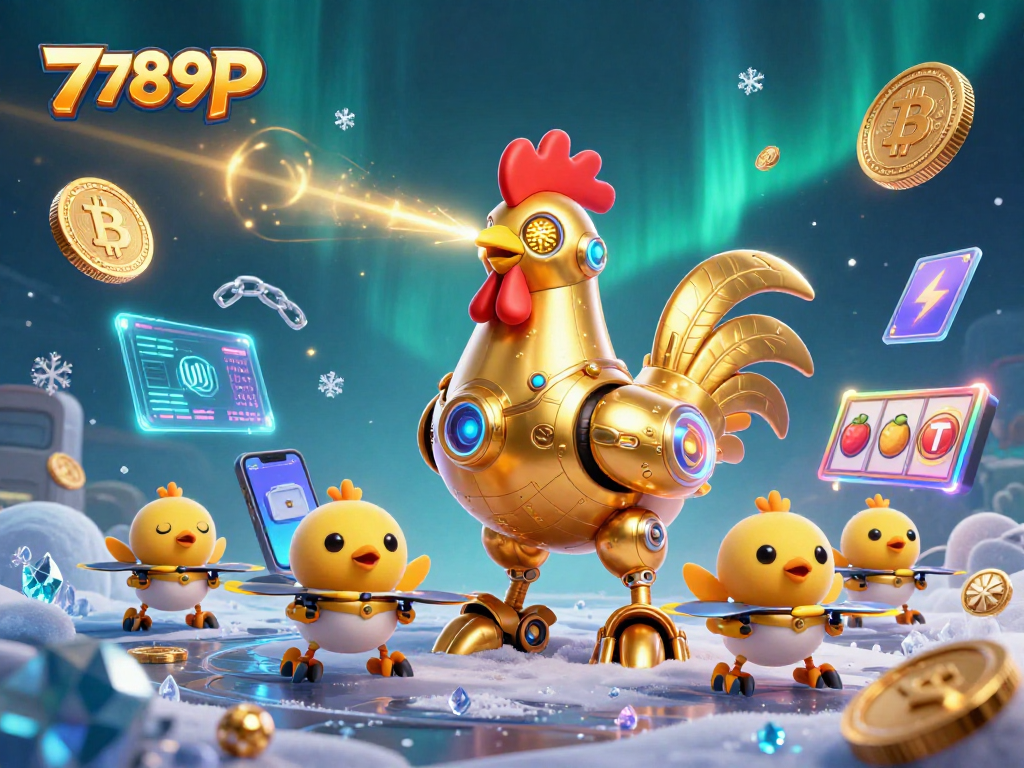 Experience high-stakes gaming thrills at 789P with dynamic robots and crypto elements.