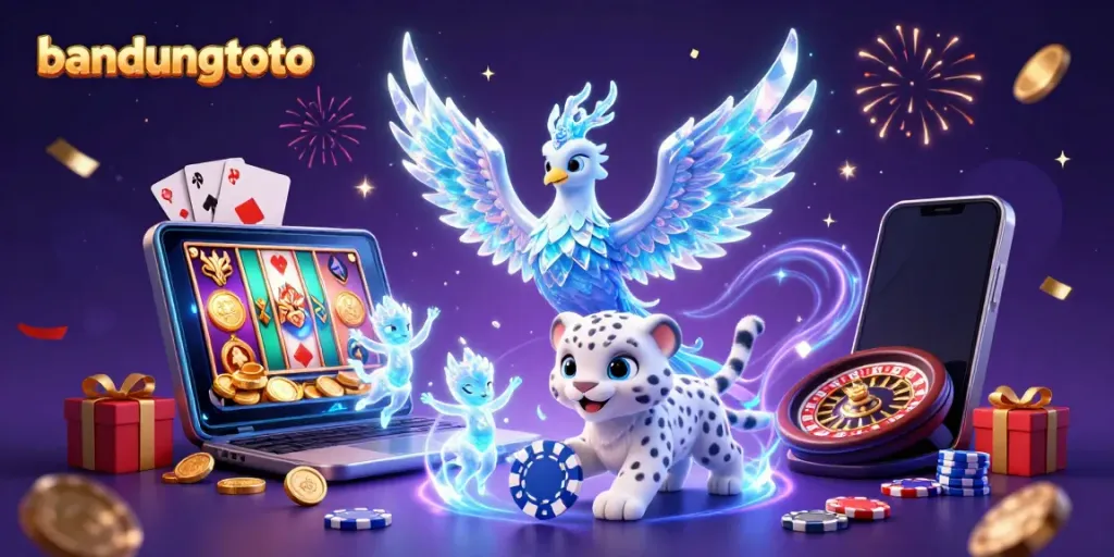 Engage with thrilling gameplay at bandungtoto, featuring vibrant characters and casino action.