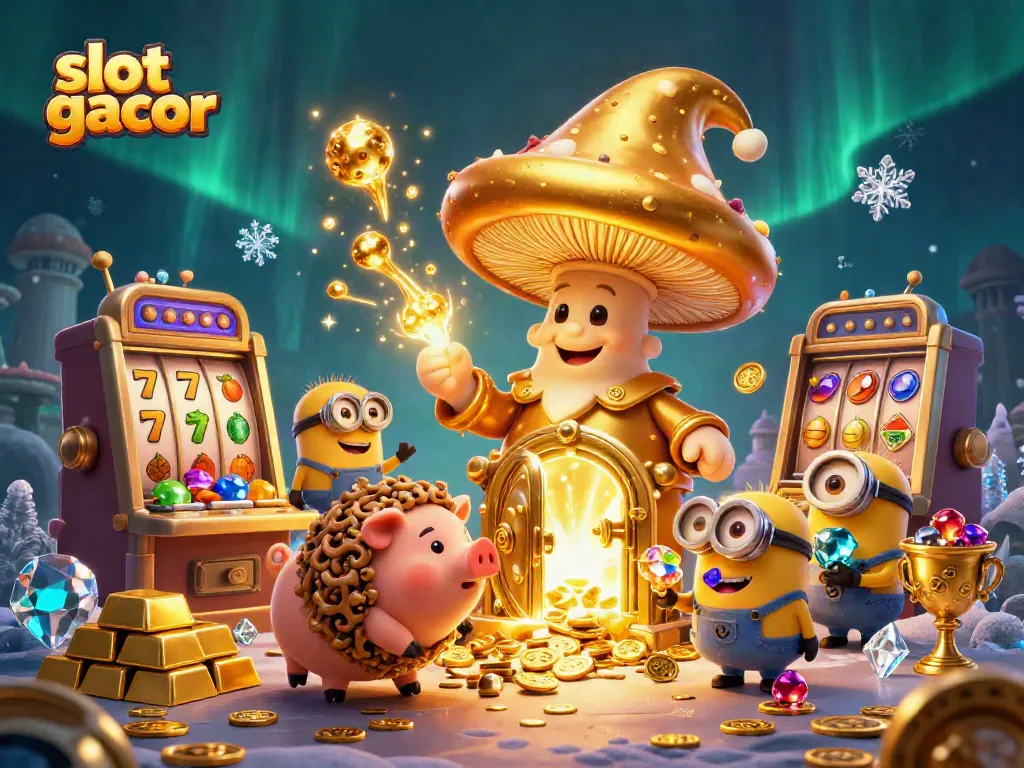 Slot gacor menghadirkan permainan menyenangkan dengan elemen jackpot dan wizard yang ceria.