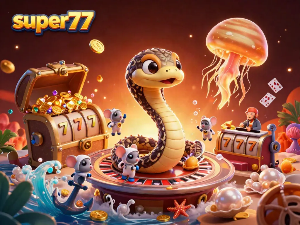 Experience thrilling gameplay with super77 as astronauts bet on Saturn's roulette rings.