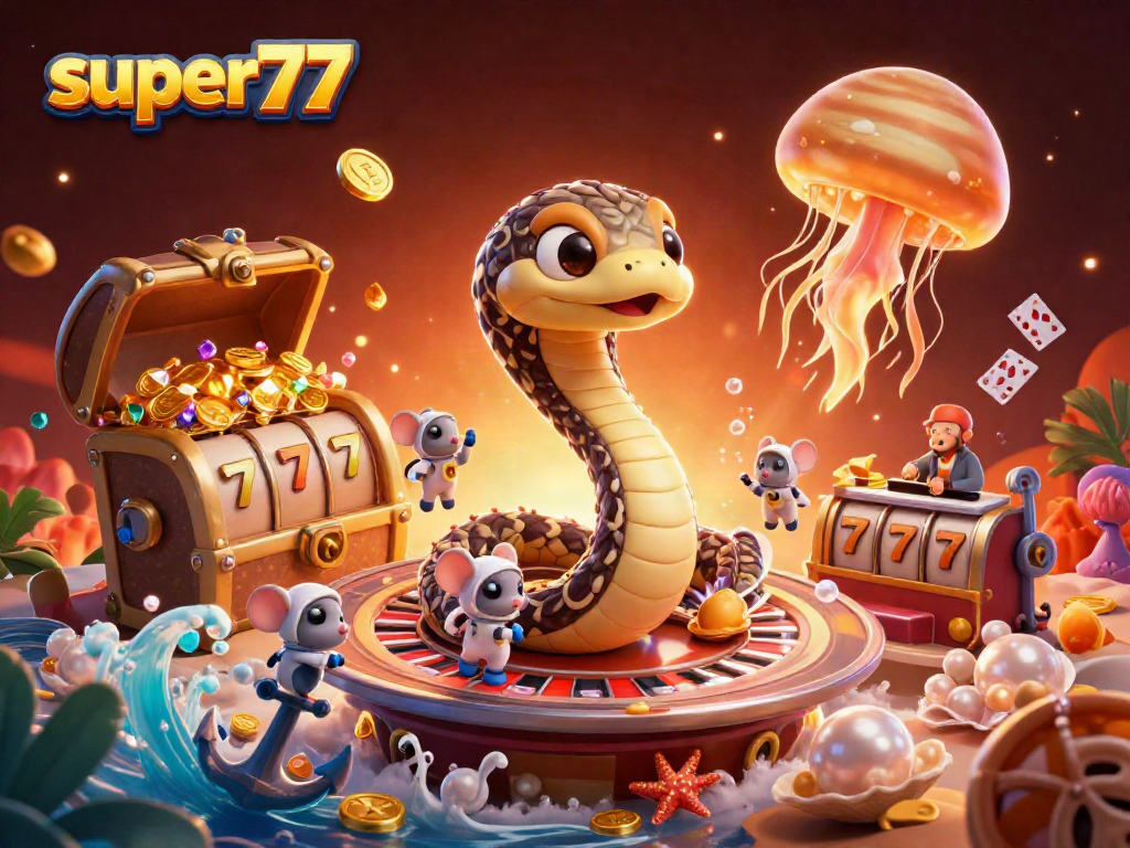Experience thrilling gameplay with super77 as astronauts bet on Saturn's roulette rings.