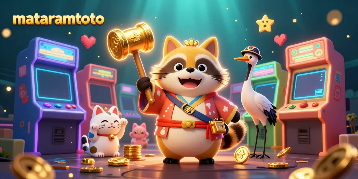 Mataramtoto offers a vibrant gaming experience with cheerful characters and exciting arcade elements.