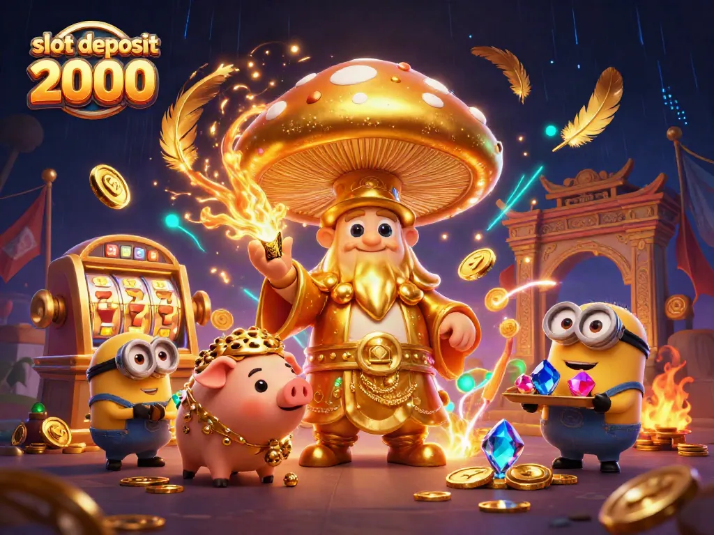 Experience thrilling adventures with slot deposit 2000 as mystical characters reveal treasures.