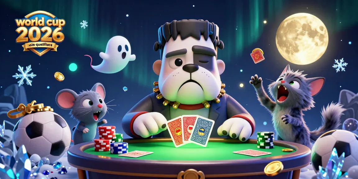Place your bets on world cup 2026 asia qualifiers while enjoying this lively casino scene with engaging characters.